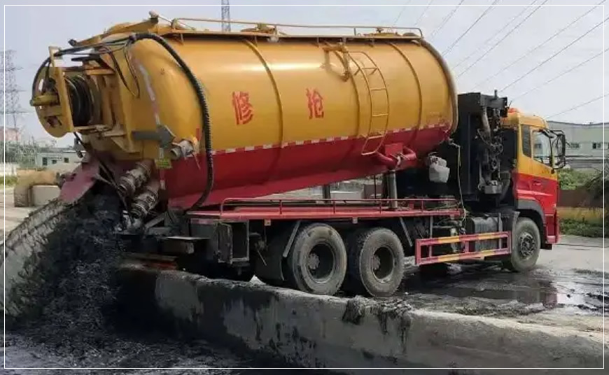 张北沉淀池清理案例